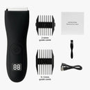 Aparador de Pelos Recarregável | Uso Masculino e Feminino, Barba, Corpo e Virilha