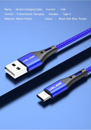 cabo usb tipo c  para samsung s24 s23 xiaomi mi 14 carregamento rapido
