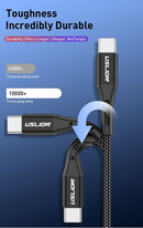 cabo usb tipo c  para samsung s24 s23 xiaomi mi 14 carregamento rapido
