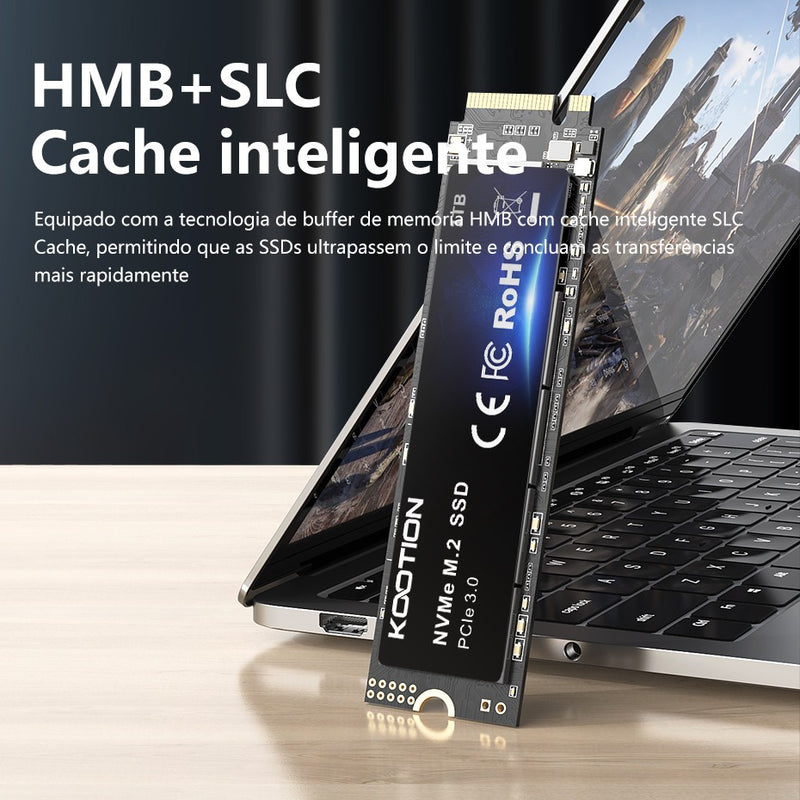 KOOTION X15 Nvme M2 SSD 256GB 512GB 1TB 2TB SSD Nvme PCIe 3.0x4 M.2 2280 Disco r