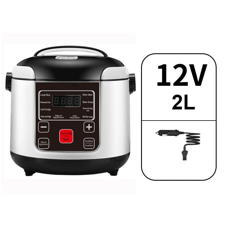 Mini panela de arroz elétrica para viagens carro/caminhão