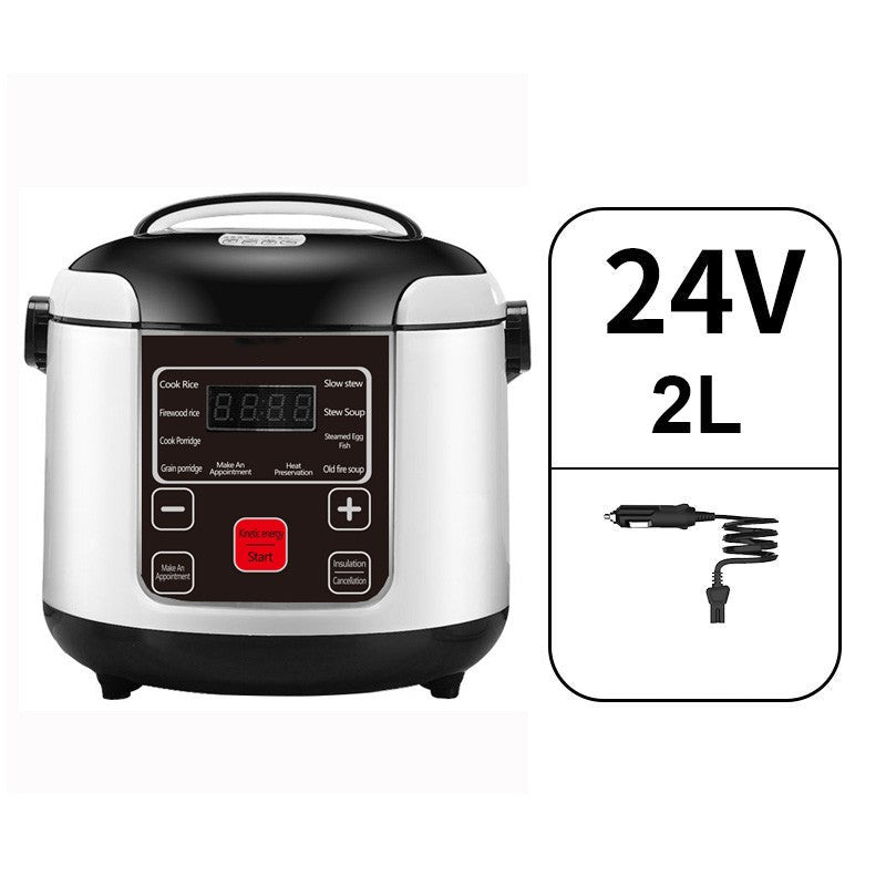 Mini panela de arroz elétrica para viagens carro/caminhão