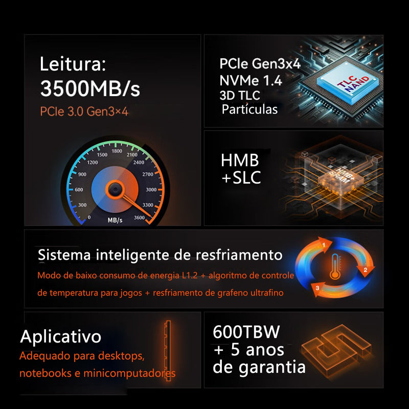 KOOTION X15 Nvme M2 SSD 256GB 512GB 1TB 2TB SSD Nvme PCIe 3.0x4 M.2 2280 Disco r